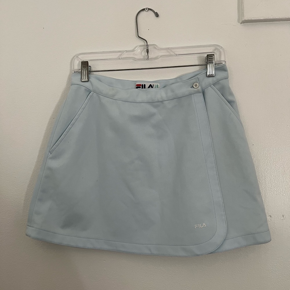 FILA Baby Blue Mini Skirt